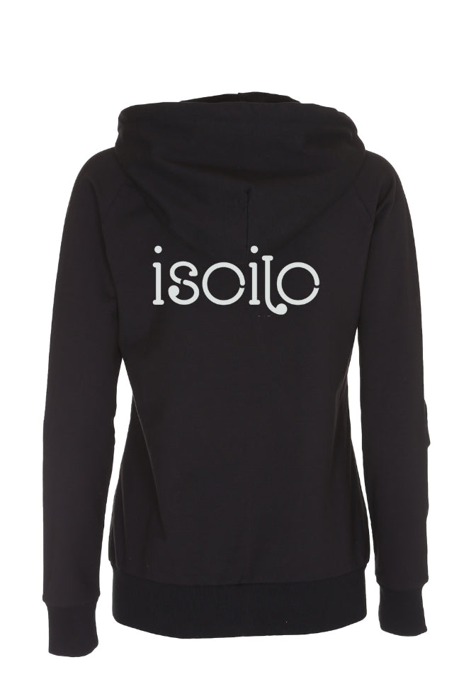 ISO ILO Huppari vetoketjulla Lady - Black B2C