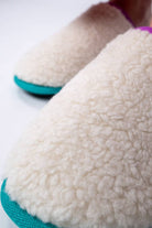 Purple Sherpa Slippers BILLYBELT