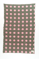 Weave Beach Towel | Pink & Green towel.studio