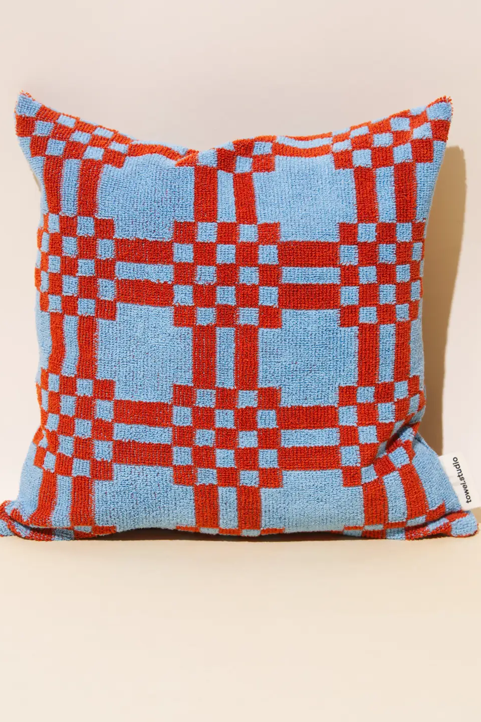 Weave Throw Pillow | Sky & Brick towel.studio