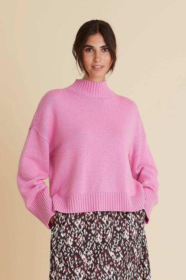 Agila Knit Sweater (rose)