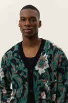 Alex Jacquard Cardigan Knit Les Deux