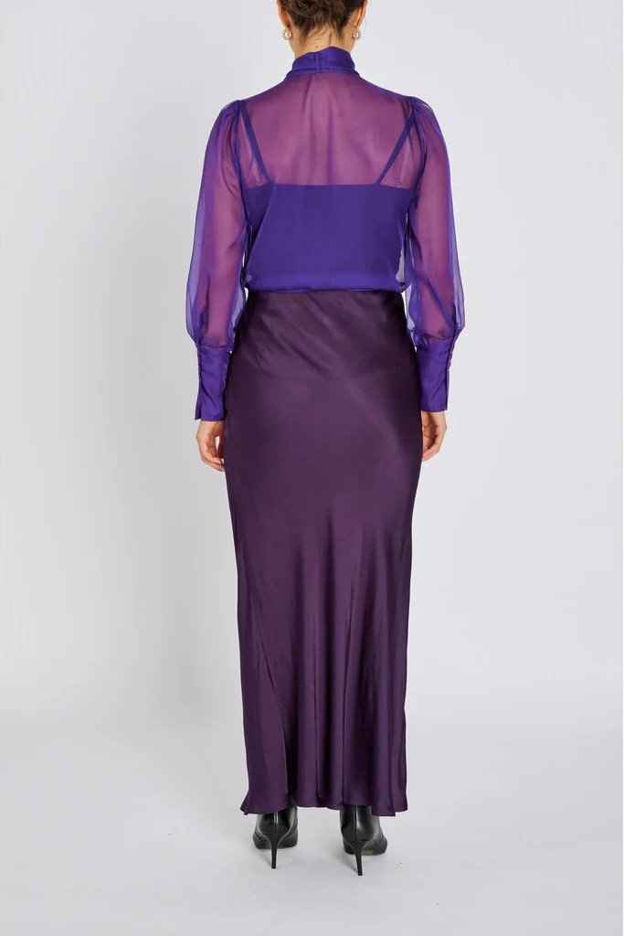 ArfajBBJoanelle skirt - Night Shadow Bruuns Bazaar