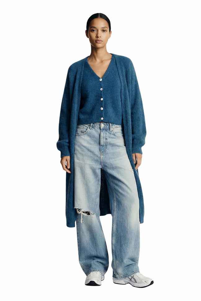 Azra Cardigan Dark Blue Americandreams