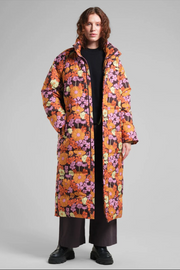 Long Puffer Jacket Karmas Flower Power Dedicated