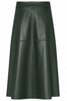 Bruuns Bazaar Skirt VeganiBBImma, väriltään Green