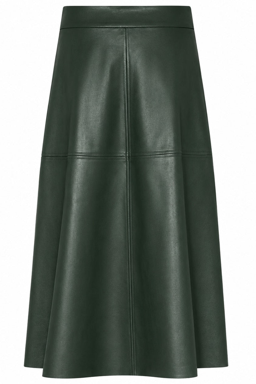 Bruuns Bazaar Skirt VeganiBBImma, väriltään Green