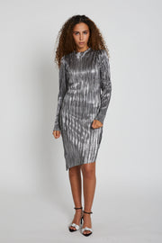 GroundberryBBMaggie dress - Silver Bruuns Bazaar