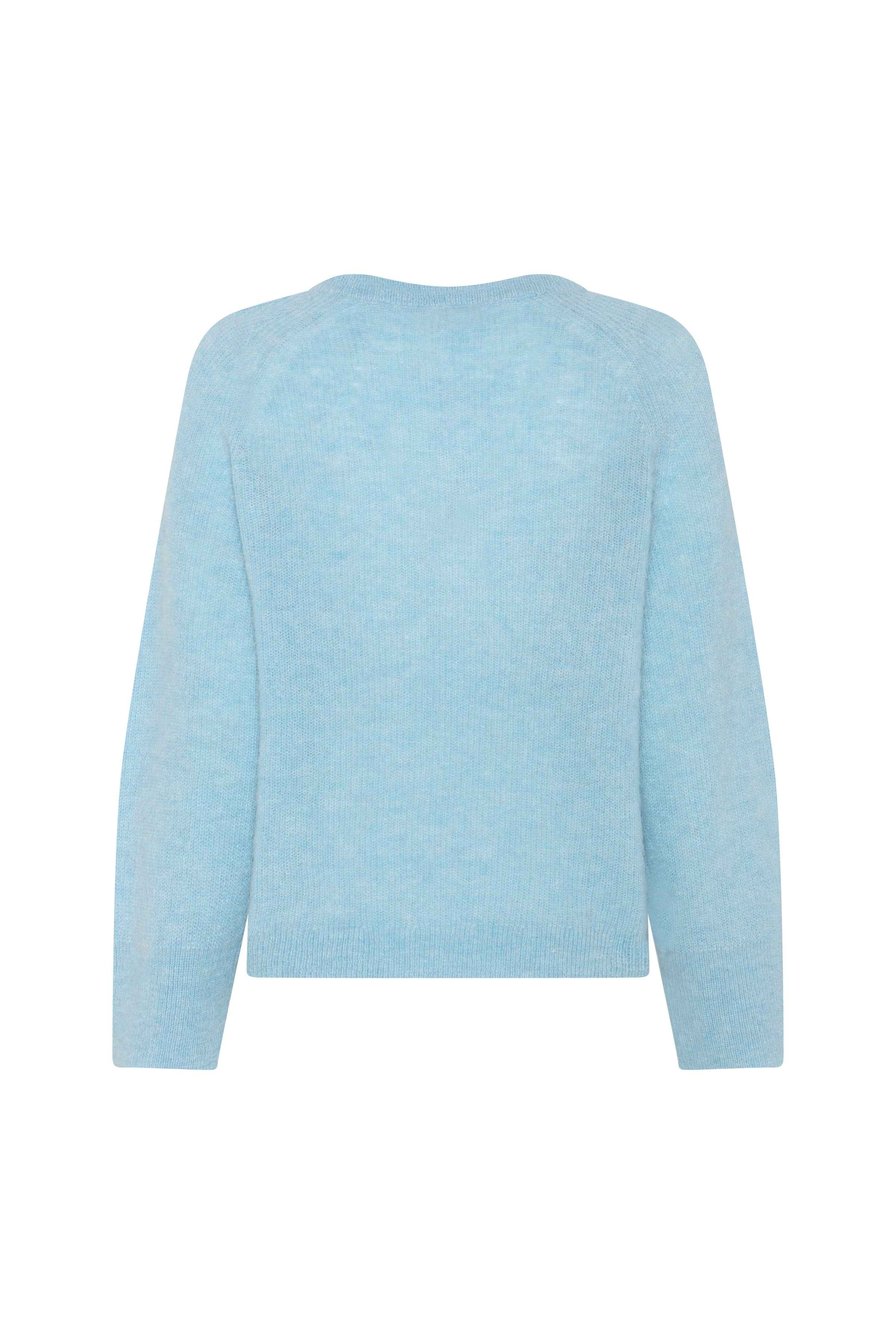 FluffyBBAmera knit - Light Blue Bruuns Bazaar