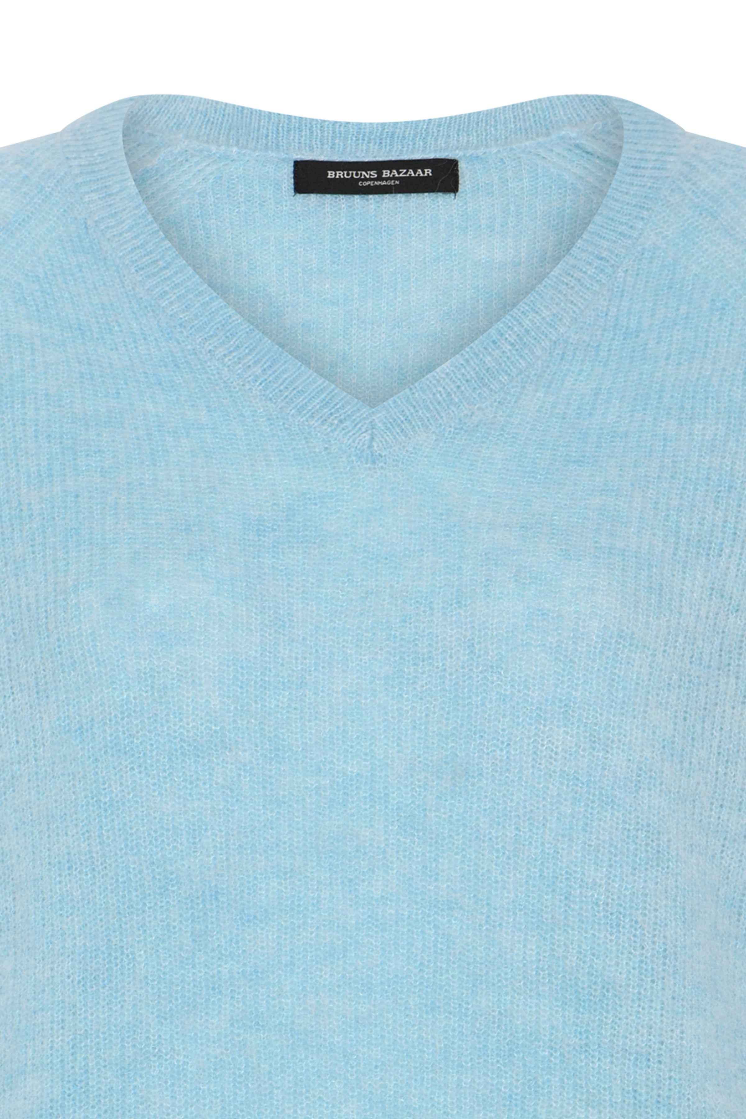 FluffyBBAmera knit - Light Blue Bruuns Bazaar