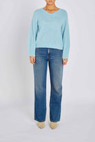 FluffyBBAmera knit - Light Blue Bruuns Bazaar