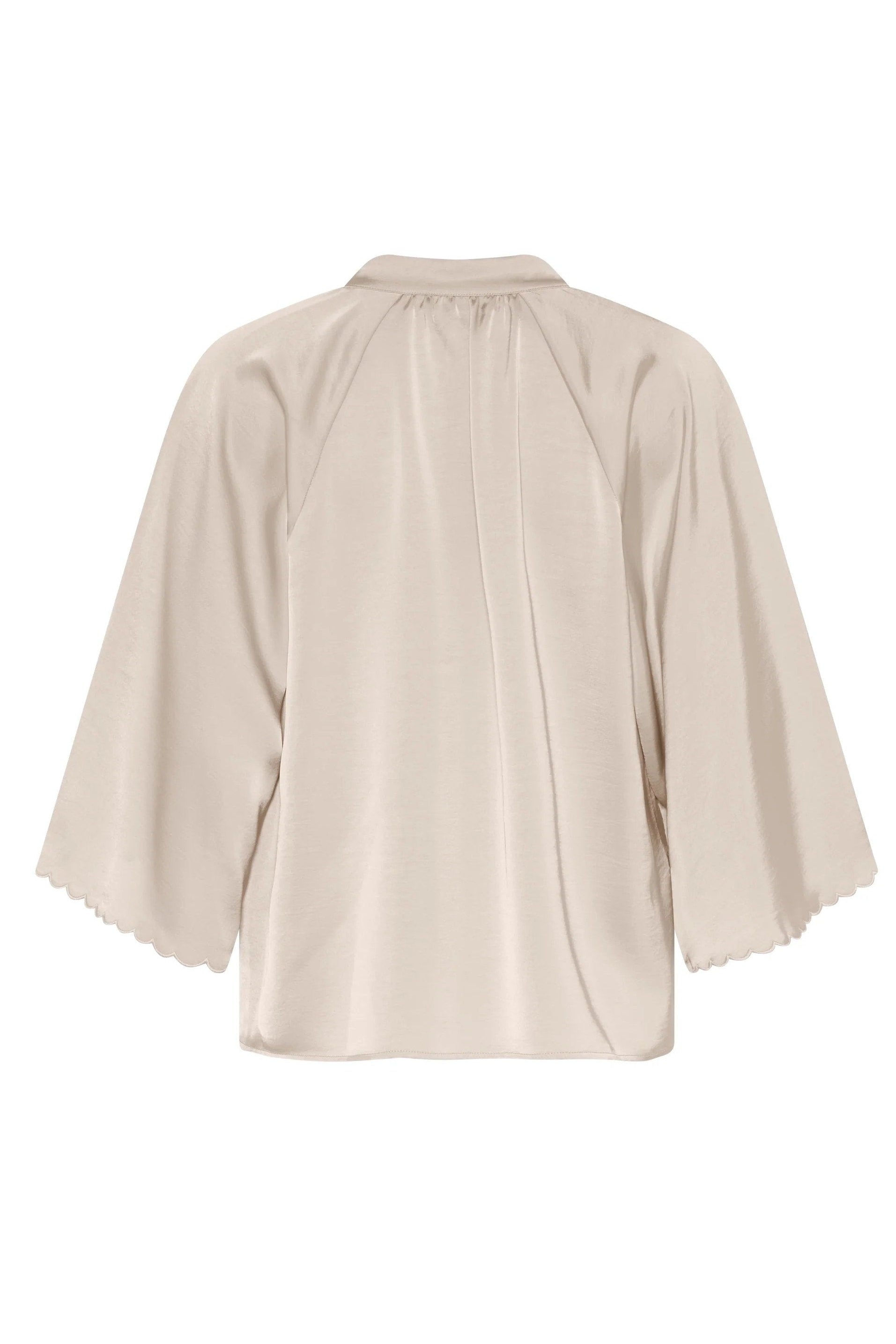 WeckiaBBWinny blouse Beige Bruuns Bazaar