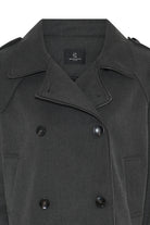Bruuns Bazaar Trenchcoat OncocaBBShort, väriltään Grey