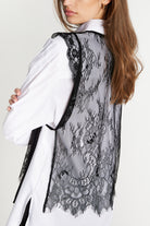 Bruuns Bazaar Top LaccoBBLisia, väriltään Black