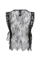 Bruuns Bazaar Top LaccoBBLisia, väriltään Black