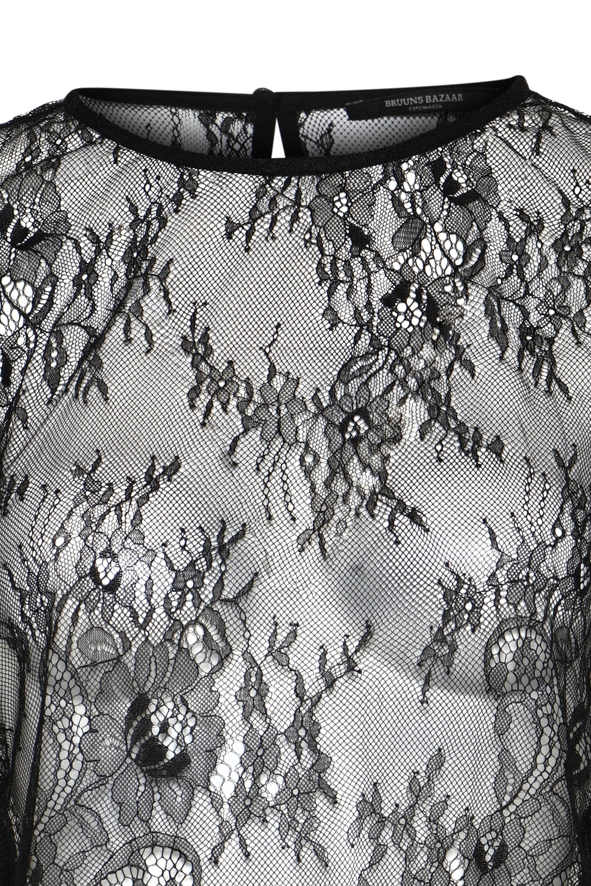 Bruuns Bazaar Top LaccoBBLisia, väriltään Black