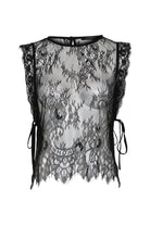 Bruuns Bazaar Top LaccoBBLisia, väriltään Black