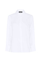 Bruuns Bazaar Shirt CotoniBBGela, väriltään White