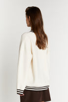 Bruuns Bazaar Knit Cardigan ChalinaBBSira, väriltään Snow White