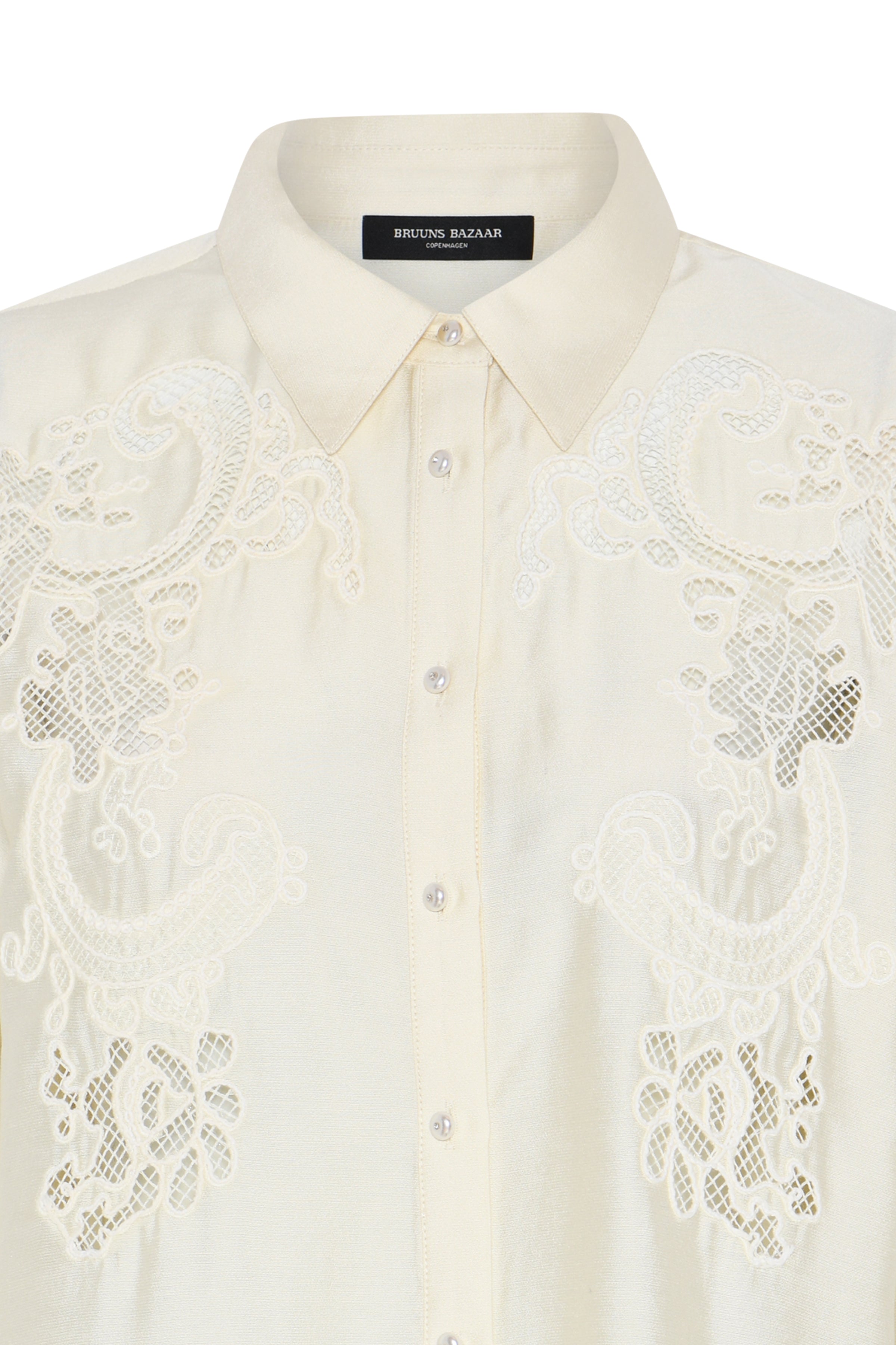Bruuns Bazaar Shirt ChamaBBAlya, väriltään Snow White
