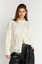 Bruuns Bazaar Shirt ChamaBBAlya, väriltään Snow White