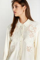 Bruuns Bazaar Shirt ChamaBBAlya, väriltään Snow White