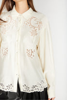 Bruuns Bazaar Shirt ChamaBBAlya, väriltään Snow White