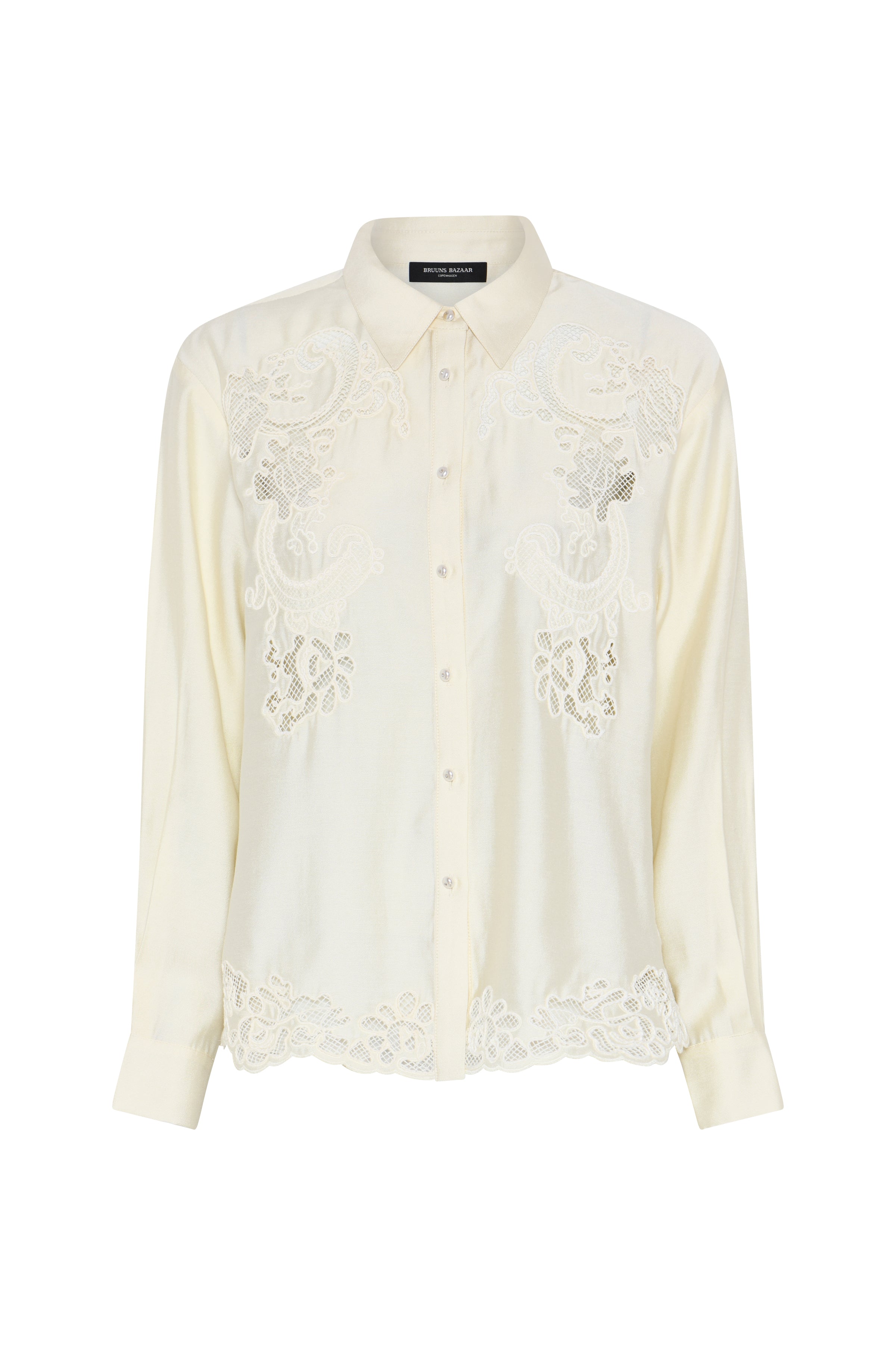 Bruuns Bazaar Shirt ChamaBBAlya, väriltään Snow White
