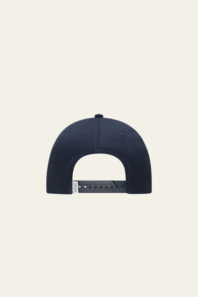 Baseball Cap Suede II (navy/white) Les Deux