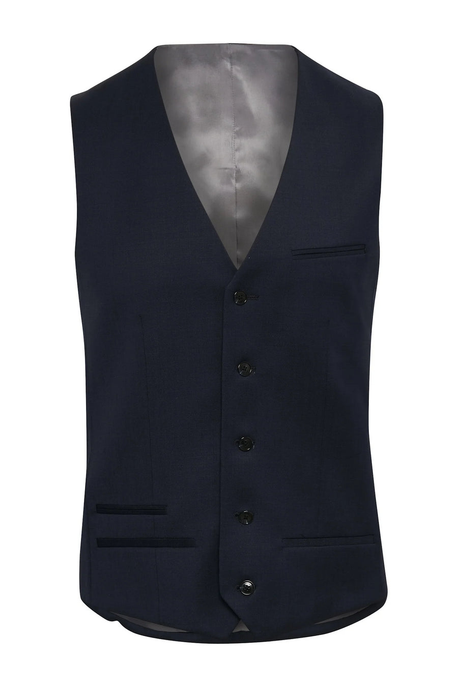 Breck Waistcoat - Navy Matinique