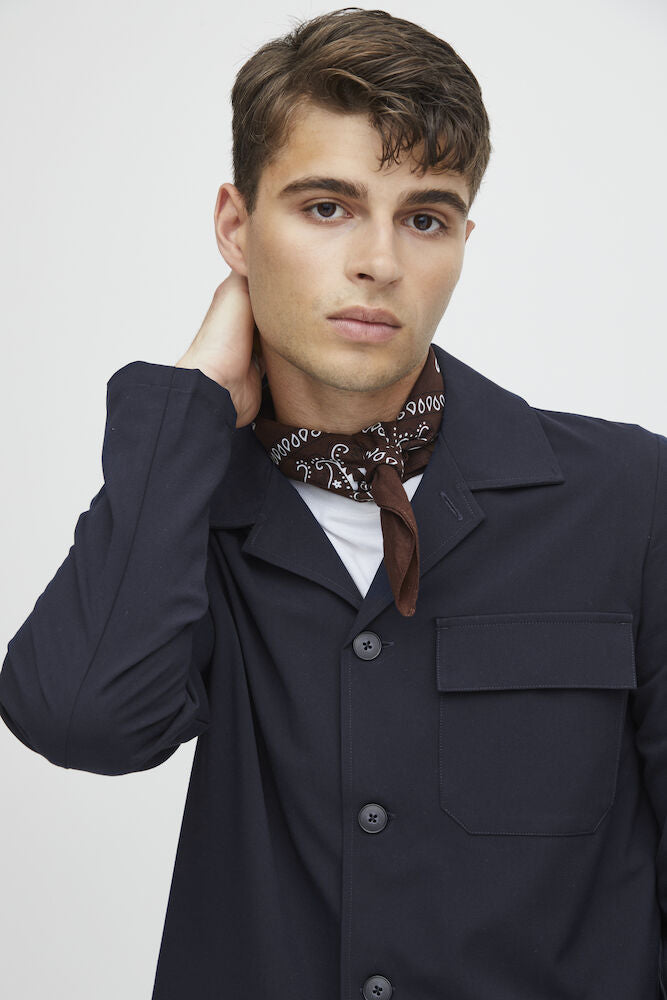 Casual Friday CFJACE 0089 rento bleiseri miehille, väri Dark Navy, kuva 4 - RAGS Oulu