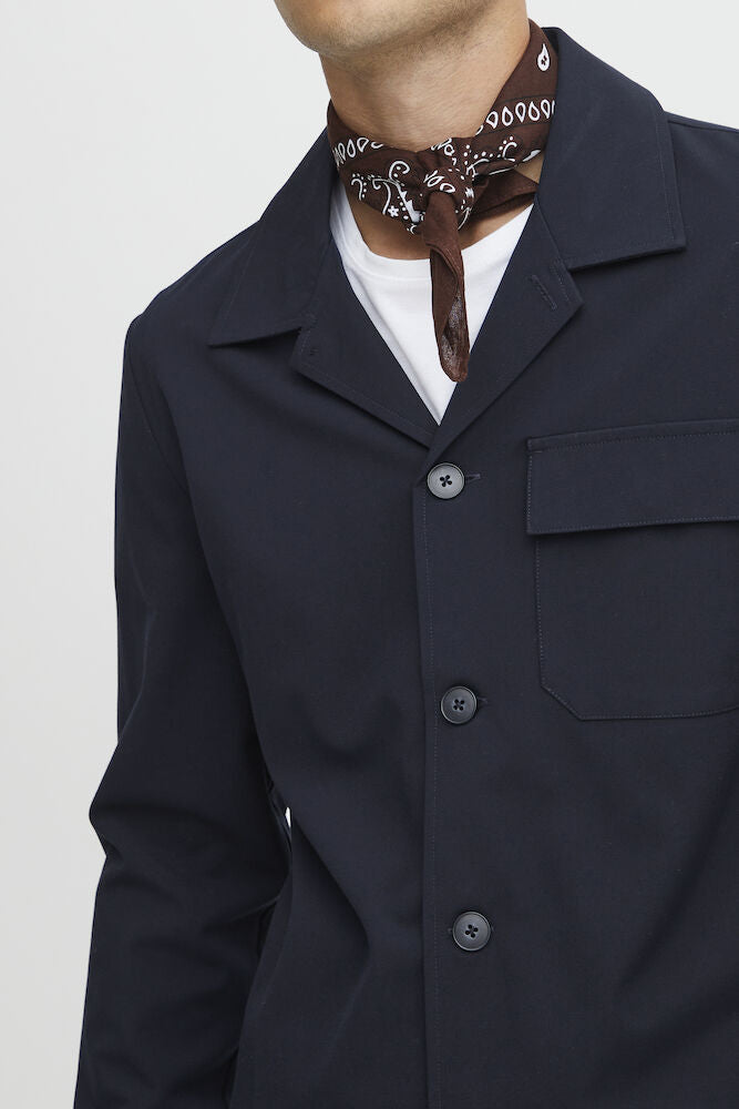 Casual Friday CFJACE 0089 rento bleiseri miehille, väri Dark Navy, kuva 6 - RAGS Oulu