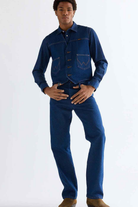 COWBOY CUT VEST PREWASHED INDIGO Wrangler