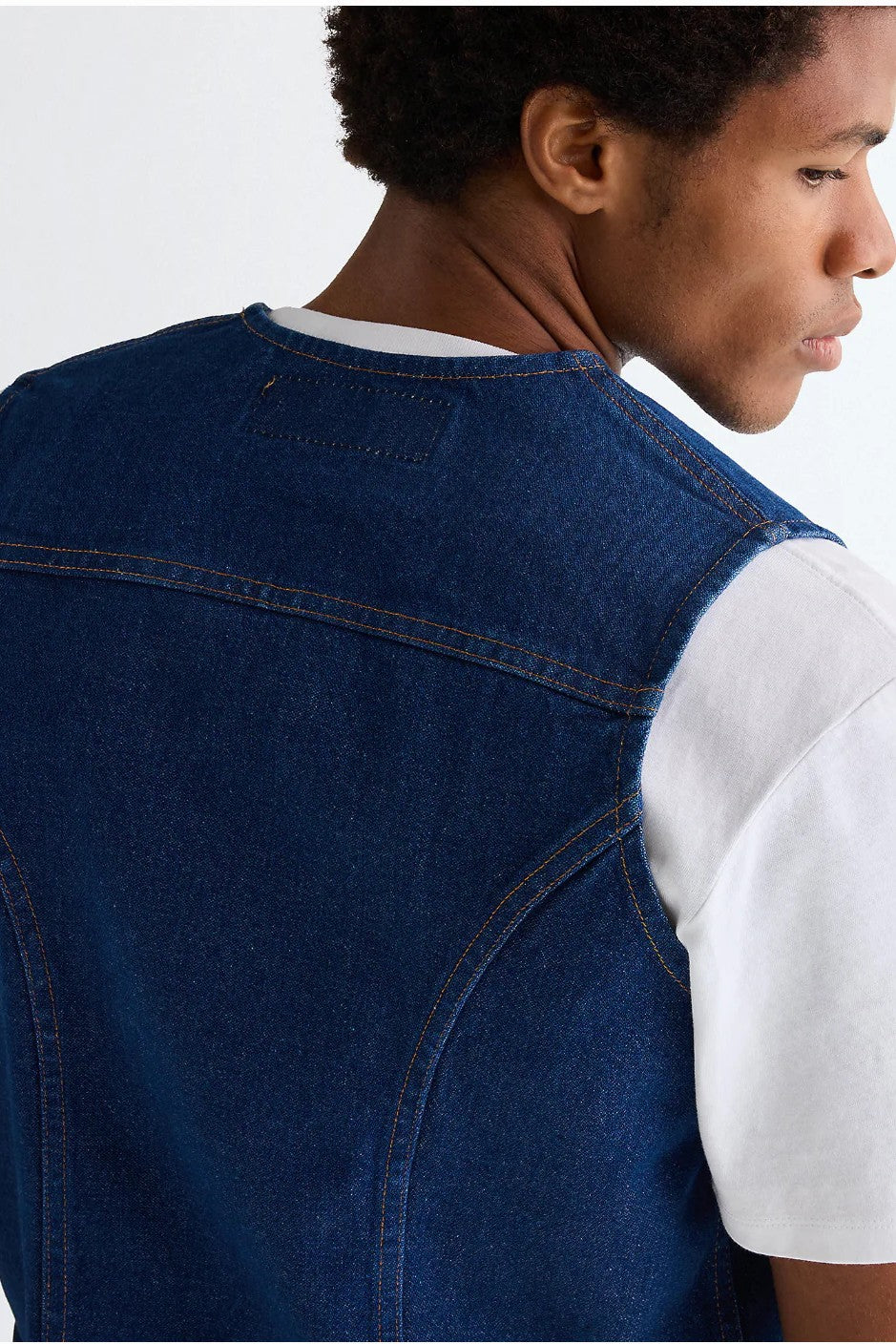 COWBOY CUT VEST PREWASHED INDIGO Wrangler