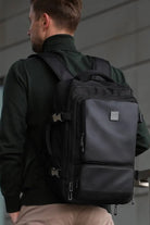 Cabin Backpack: Black James Hawk