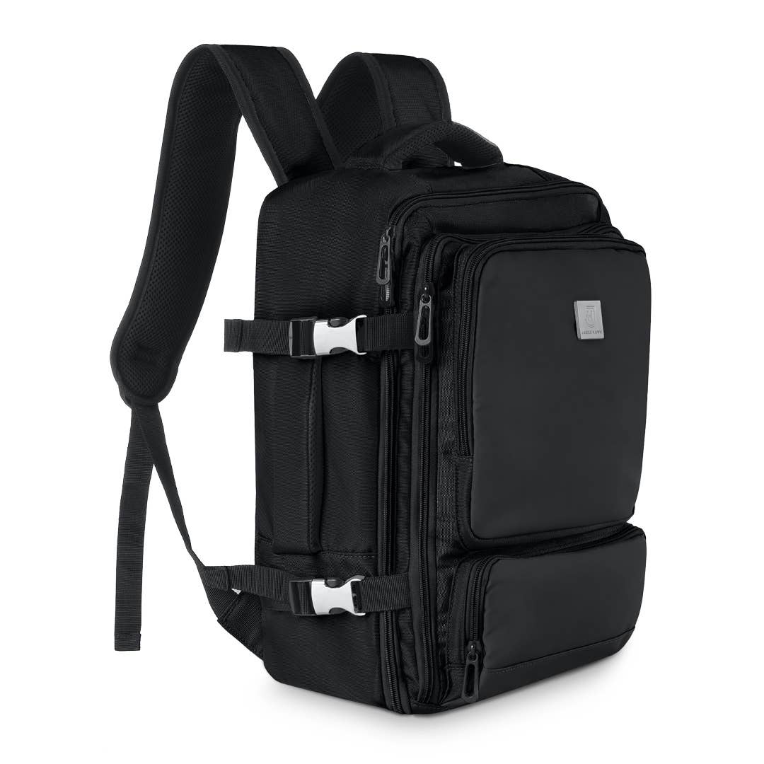 Cabin Backpack: Black James Hawk