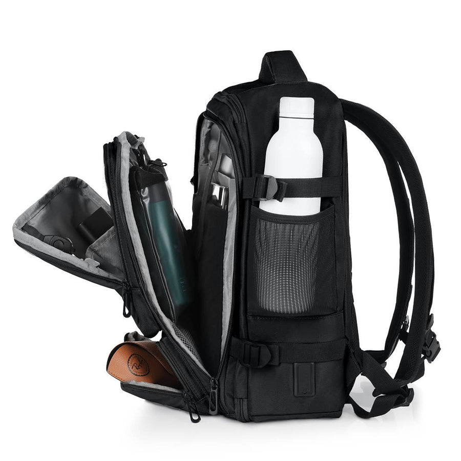 Cabin Backpack: Black James Hawk