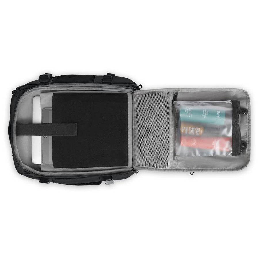 Cabin Backpack: Black James Hawk