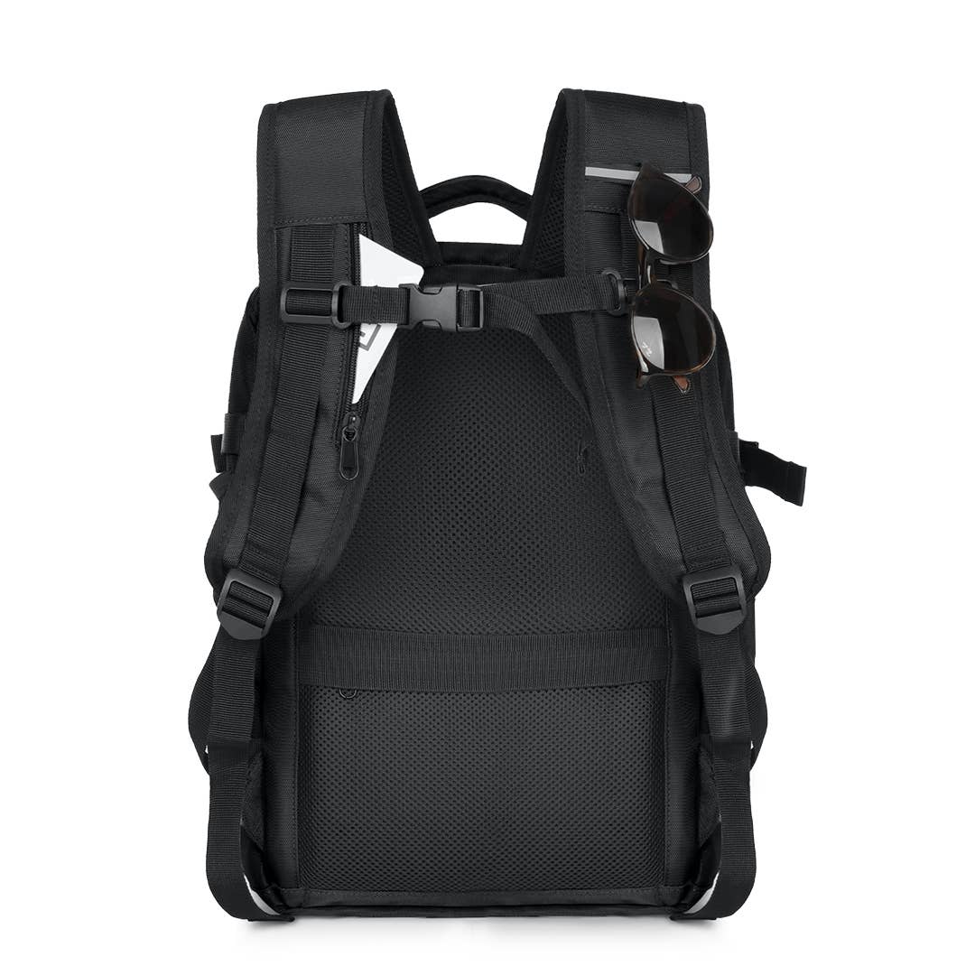 Cabin Backpack: Black James Hawk