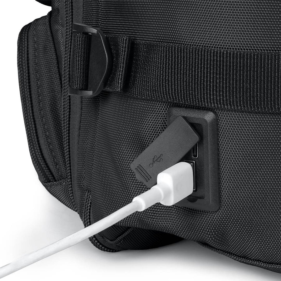 Cabin Backpack: Black James Hawk