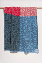 Cable Jumble Blanket Towel | Poppy towel.studio