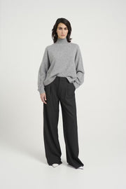 CasiaGZ Cashmere Pullover - Grey Gestuz