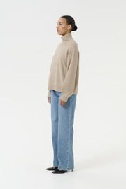 CasiaGZ Cashmere Pullover - Beige Gestuz