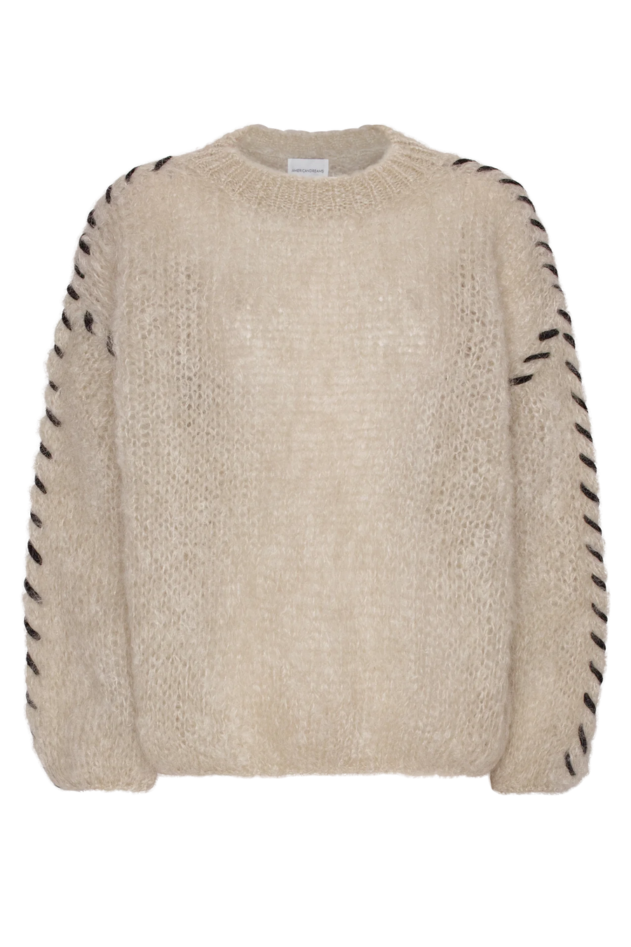 Catia Mohair Stitch Pullover Beige