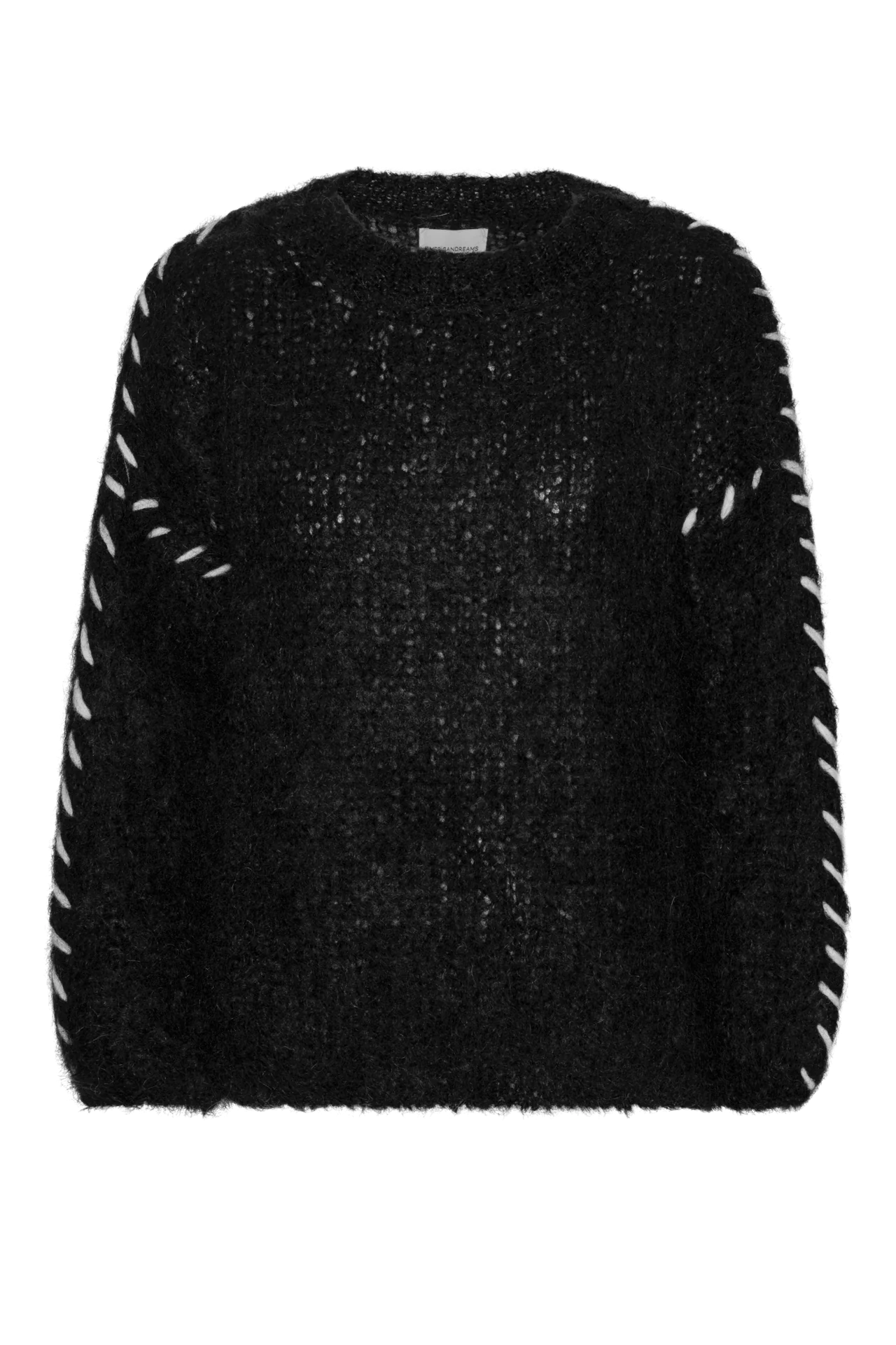 Catia Mohair Stitch Pullover Black Americandreams