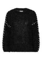 Catia Mohair Stitch Pullover Black Americandreams