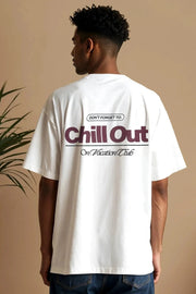 Chill Out T-Shirt - White On Vacation