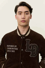 Corduroy Varsity Jacket Les Deux