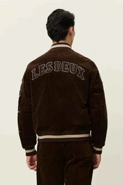 Corduroy Varsity Jacket Les Deux