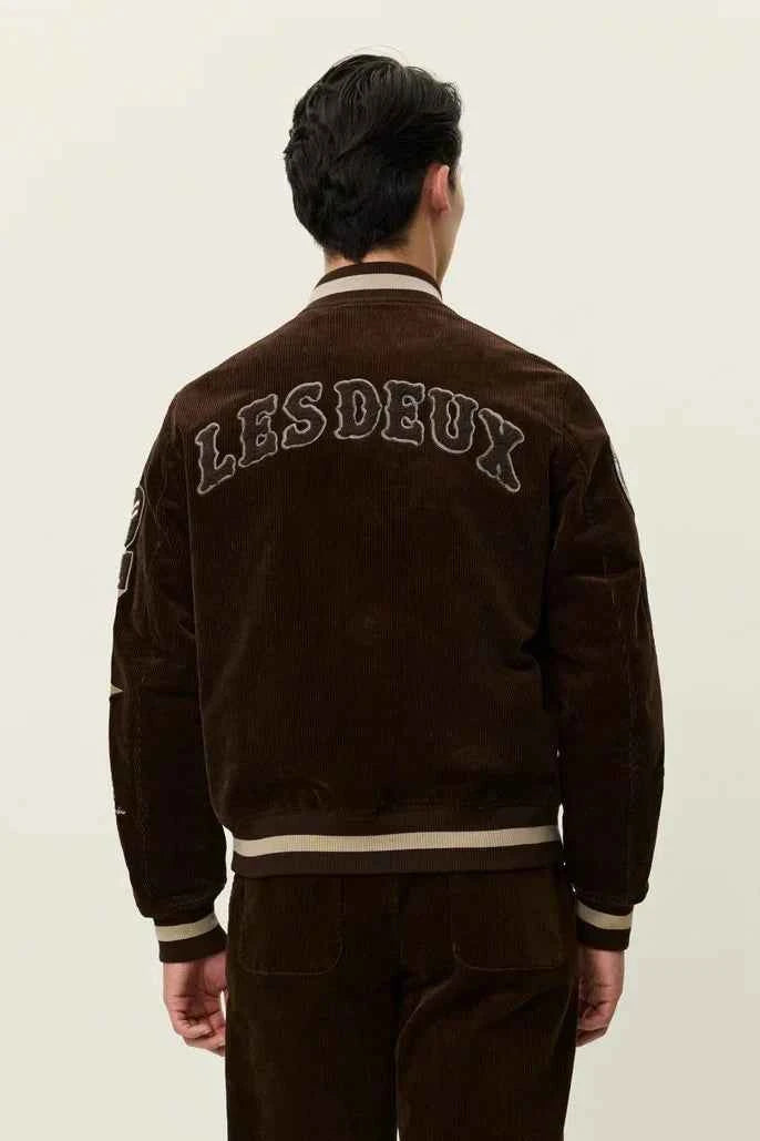 Corduroy Varsity Jacket Les Deux